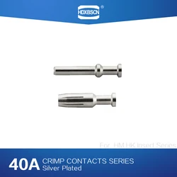 Heavy Duty Connector Silver Male and Female Crimp Contacts Pin 40 A For HM, HK