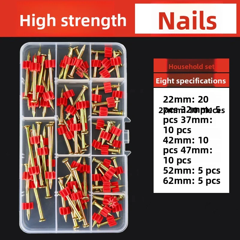 High-Strength Hard Steel Nails Cement Nails Air Conditioner Nails Picture Hanging Nails Wall Nails Fixing Tool Advertising Nails