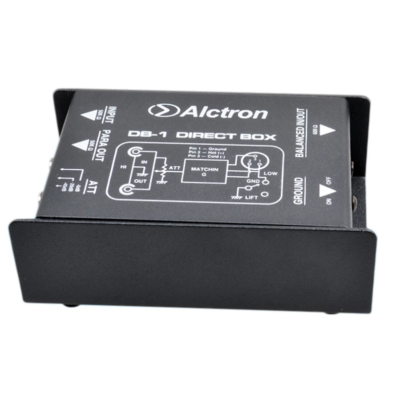 A49T  DB-1 Single Passive Impedance Converter DIBOX Front Stage Effector DI Box