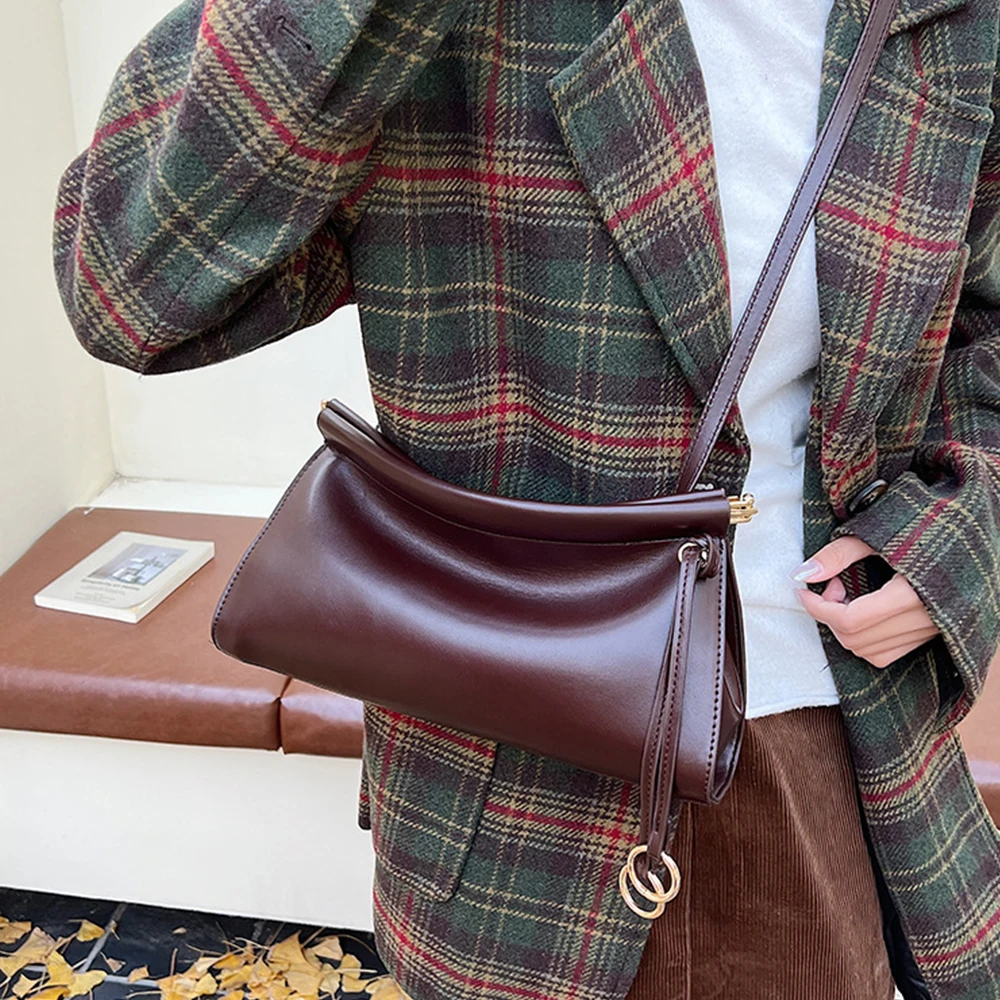 

Luxury Soft Shoulder Bag High Quality Crossbody Bags for Women Fashion Design Women's Bag 2026 NEW Flap Purses Sling Bags Chic