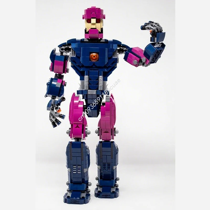 

1099pcs MOC Sentinel fobkb001 Force Bricks Super Heroes XMen Model Building blocks idea Education craft toys Christmas gifts