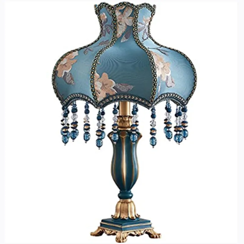 

European Style Creative Bedroom Princess Wedding Room Bedside Romantic Decoration Desk Lamp Living Room Dining Room Study Lights