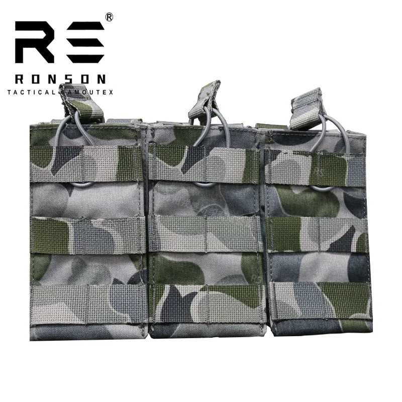 Single Triple Magazine Pouch Small Green Man Camouflage Russian EMR Rhodesia Tactical Waistband Sub-Pouch