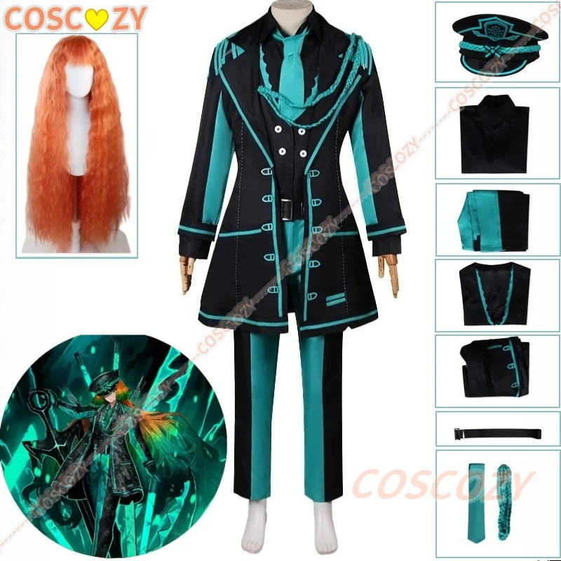 

Игра Limbus Company Ishmael костюмы для косплея парик униформа для ролевых игр женский мужской наряд для вечеринки на Хэллоуин