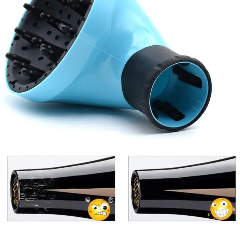 Diffusore universale per capelli Professione Asciugacapelli Diffusore per capelli ricci ondulati Accessori per barbiere