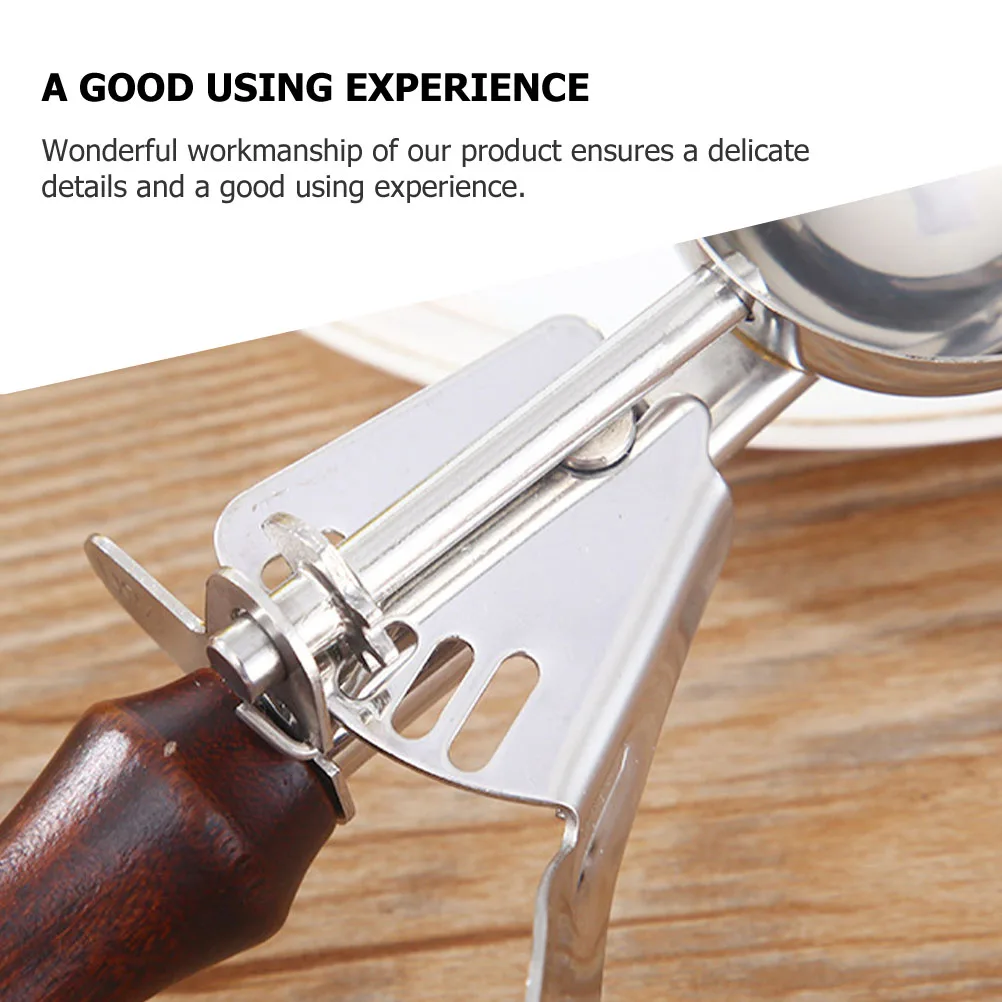 

Ice Cream Scoop Stainless Practical Cylindrical Scooper Digging Spoon Dessert Kitchen Dipping Steel Metal