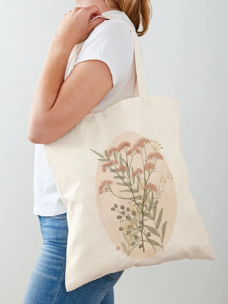 Oval Botanical Tote Bag free delivery bags Candy bags