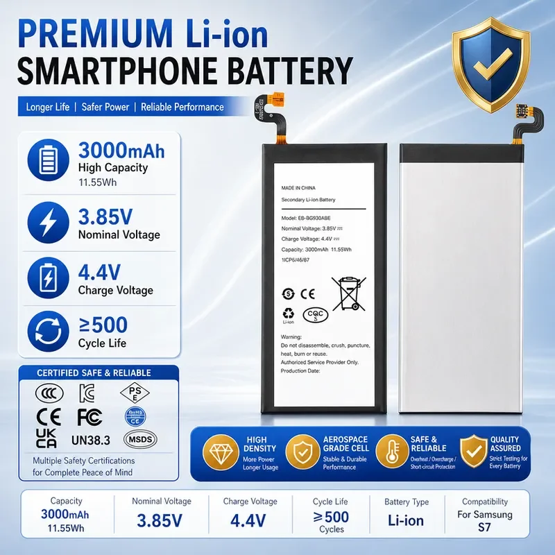 EB-BG930ABE  Battery For Samsung Galaxy S7 G9300 G9308 G930P Replacement