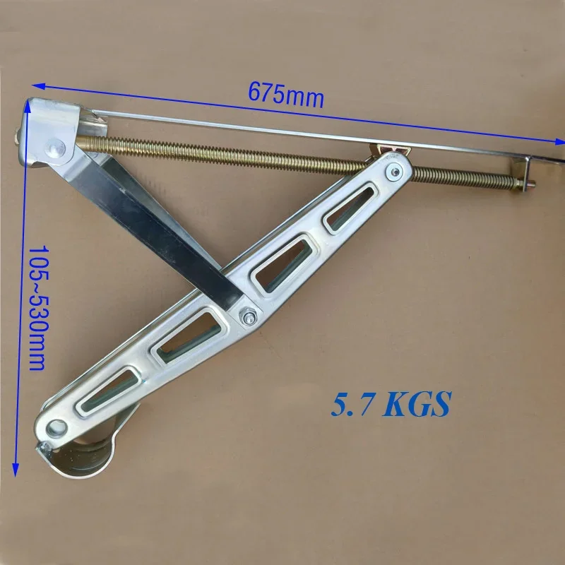 Trailer caravan jack trailer outrigger bracket balance stabilizing lift RV parking support frame spiral