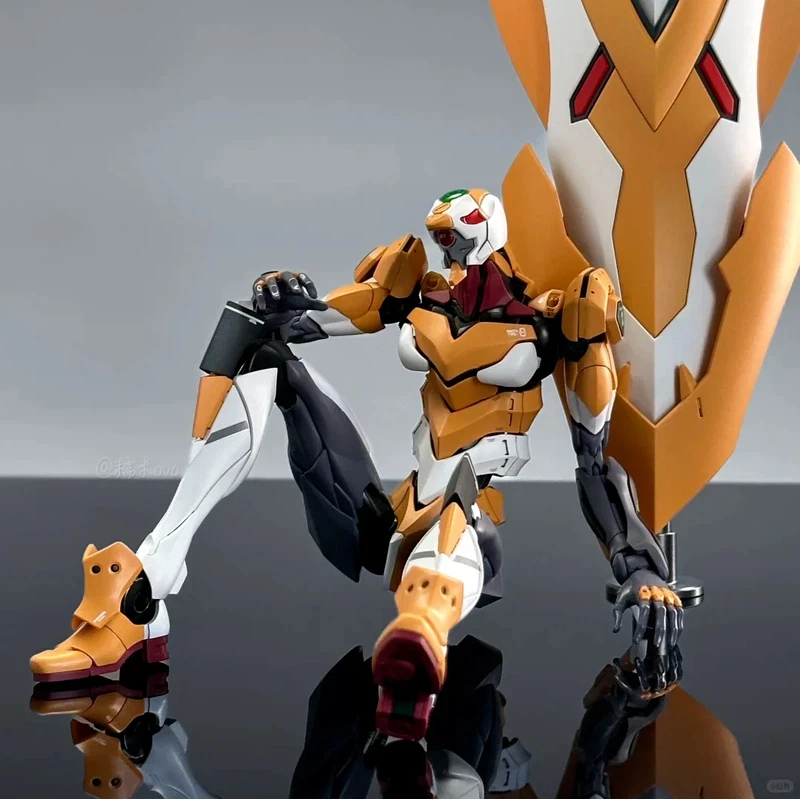 Figurka anime Bandai Model Rg Evangelion Zero Machine, kolekcjonerska lalka, ozdoba na biurko, wysoka jakość w stosunku do ceny, prezenty na festiwale.