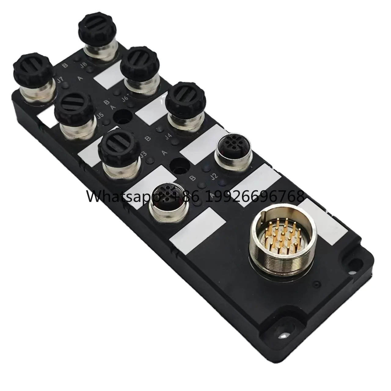 GSEE PLC Analog Input Junction Box Model JB8M12-4-T-R IP67 Pollution 3 Digital Output Interface Support Modbus Ethercat Profibus