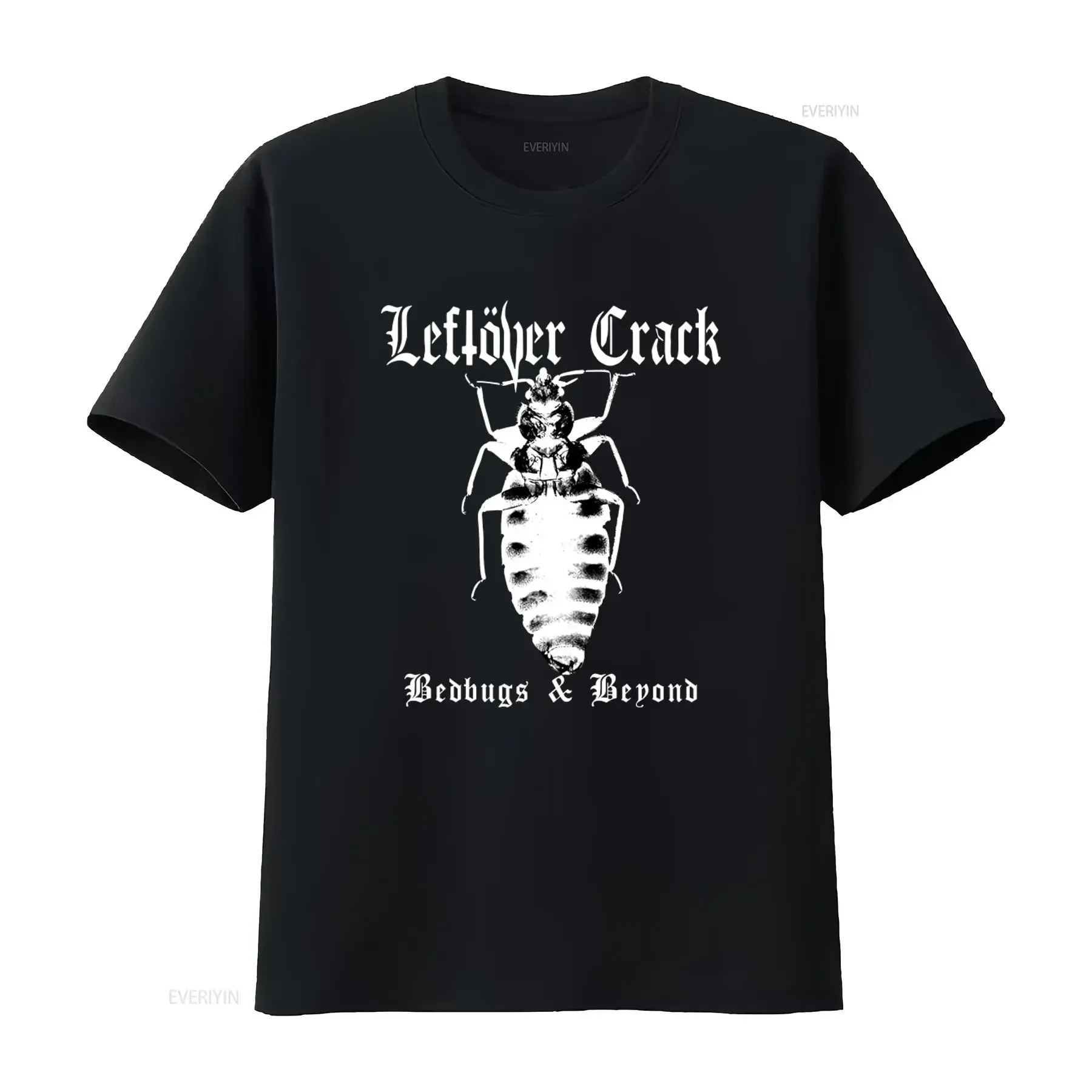 Leftöver Crack Bedbugs Beyond T Shirt Unique Insect Design for Fashion Lovers vintage Washed Breathable streetwear