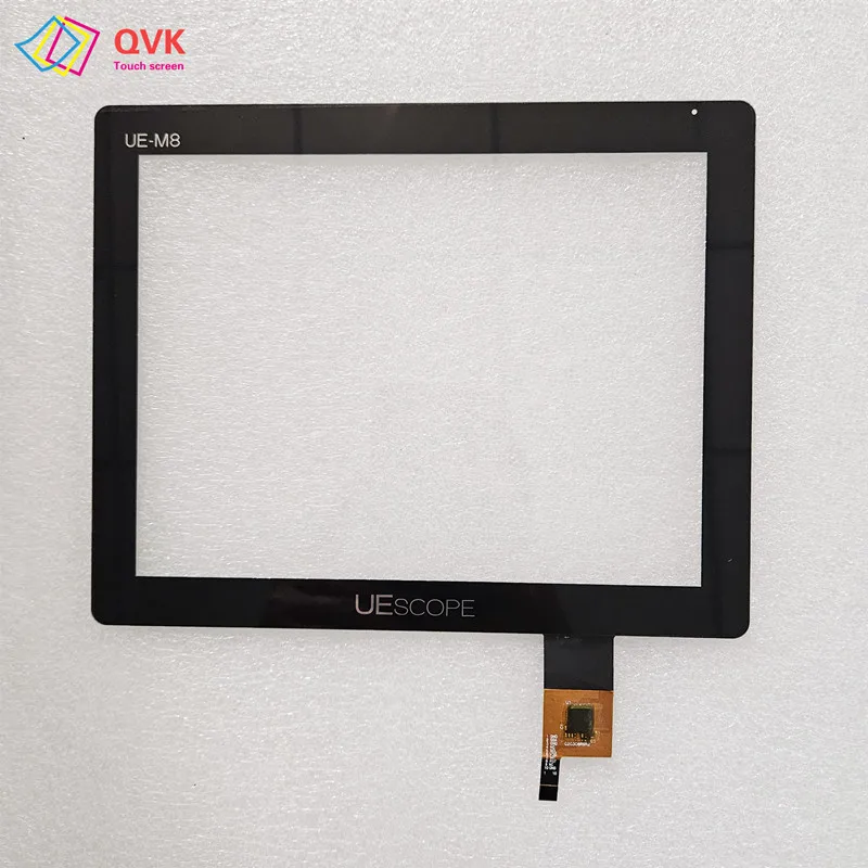 8 Inch Black For UESCOPE UE-M8 Medical Imaging Monitor Capacitive Touch Screen Digitizer Sensor External Glass Panel