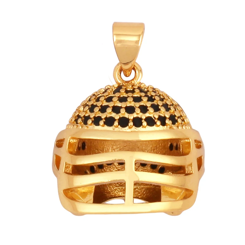 Trendiges Sportshirt, Baseball, Fußball, Rugby, Tennisschläger, Charm-Anhänger, 18 Karat vergoldet, DIY-Halskette, Schmuckzubehör, K94 – Detail 15