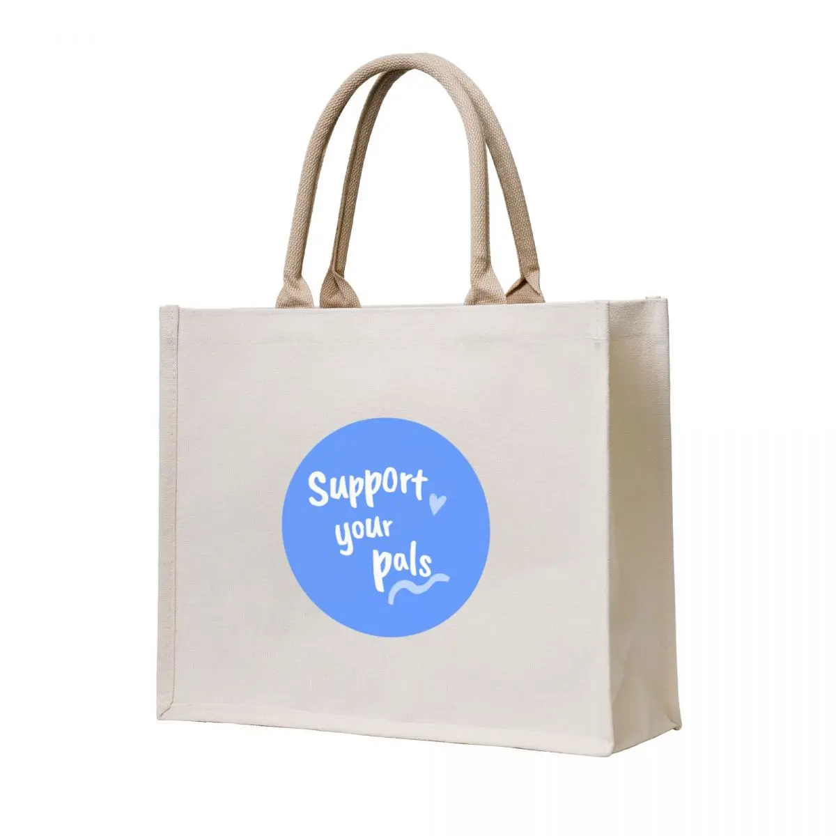 

Support Your Pals Tote Bag reusable grocery bags Portable shopping bag custom fabric bag tote bags aesthetic