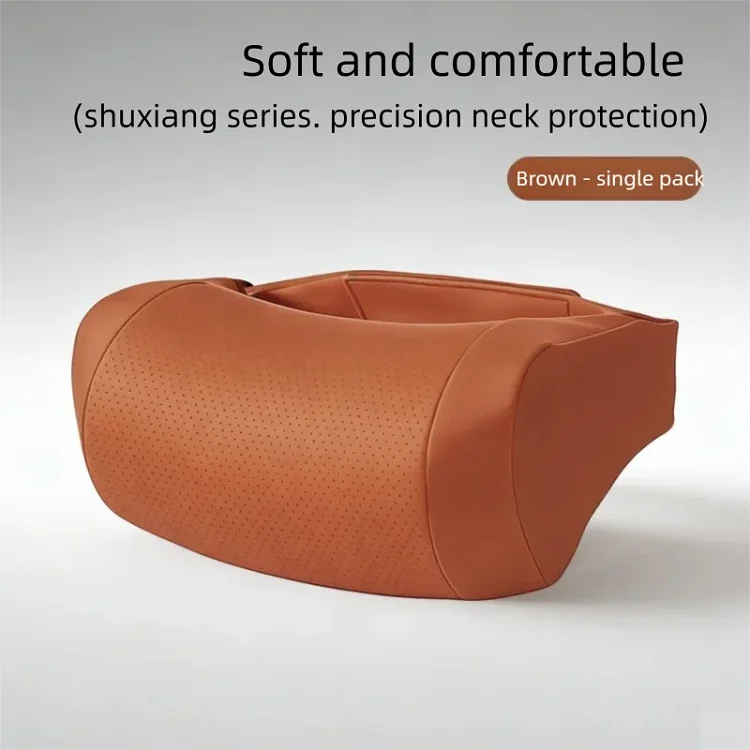 Universelles Auto-Kopfstützenkissen Weiches Flauschiges Komfortables 3D Ergonomisches Reise-Nackenkissen Nackenschutz CTZ06 – Detail 4