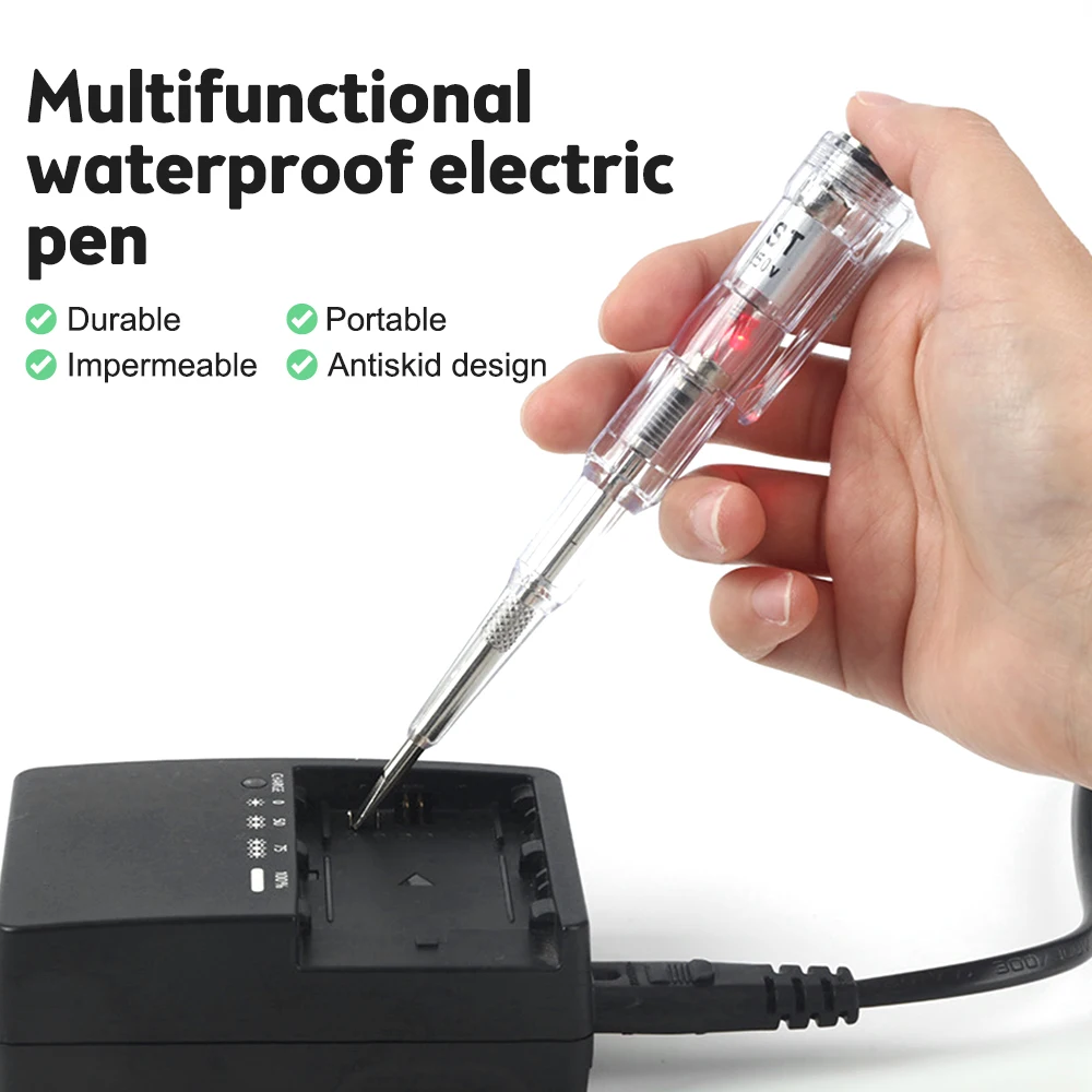 Penna tester di tensione intelligente 70-250V Rilevatore di potenza digitale a induzione senza contatto Matita Sonda per cacciavite elettrico impermeabile