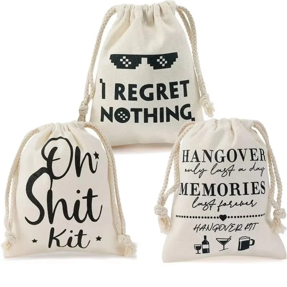 Kit de resaca personalizado de 20 piezas, bolsas de Bach, despedida de soltera, despedida de soltera, compromiso de boda, 30, 40, 50, 60 años, nacimiento