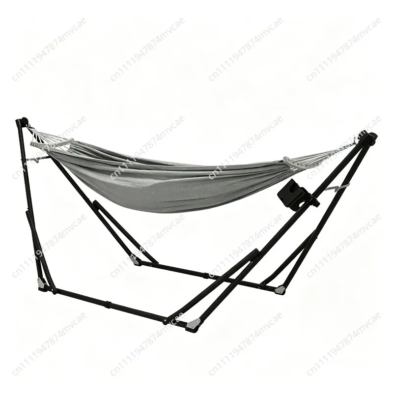 Outdoor Hammock Without Installation, Anti-Rollover, Foldable and Portable Hammock for Comfortable Relaxation