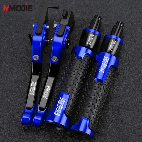 FÖR SUZUKI SFV 650 SFV650 GLADIUS 2009-2016 2010 2015 2014 Hopfällbara Bromskopplingshandtag 7/8'' 22mm Styrhandtagsändar 8 best sales sfv 650 gladius - №5