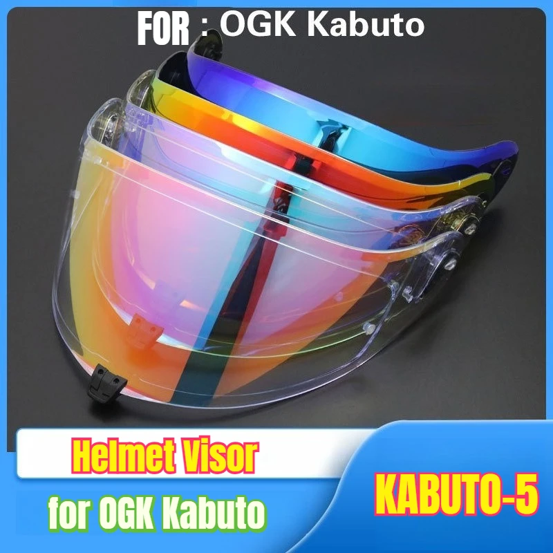 

for OGK Kabuto Aeroblade-5/6 Shields Replacement Windshield F-17 Lens Capacete De Moto Accessories Full Face Helmet Visor