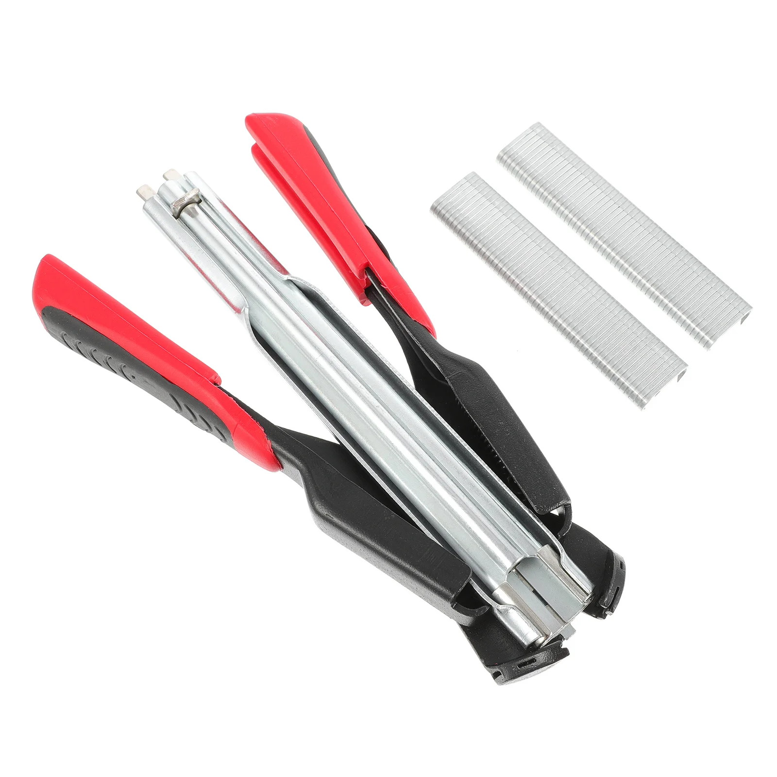 

Manual Crimping Plier Heavy Duty For Wire Mesh Fence Stapler Tool Ring Fastener Multifunction Cage Clamp Nailer Hand Tool