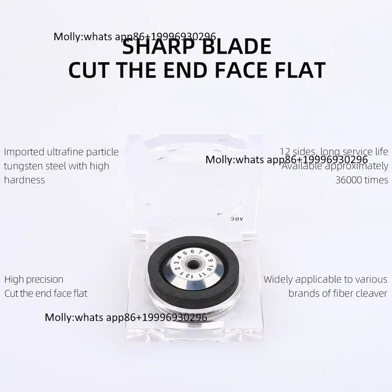 12-Sided High-Longevity Thermal Blade, for Fiber Cleaver, Precision & Durable