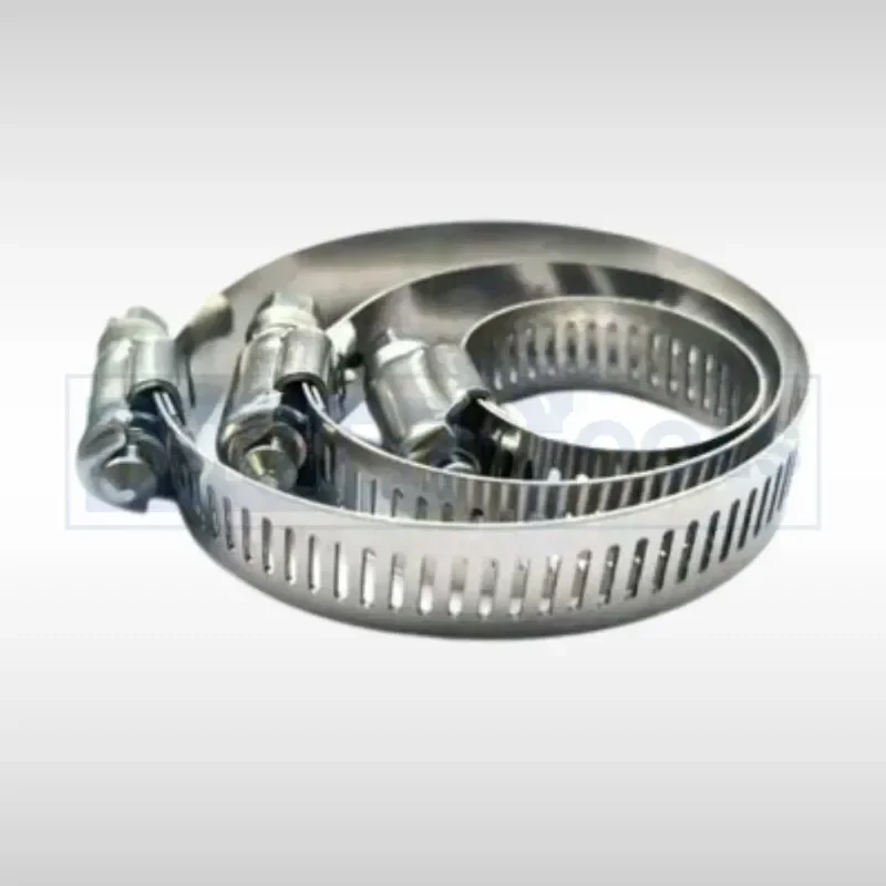 26pcs Hose Clamps Stainless Steel American Hoops 6 Sizes Assorted Set Hose Pipe Clamps Clips Kit Fastener Tool