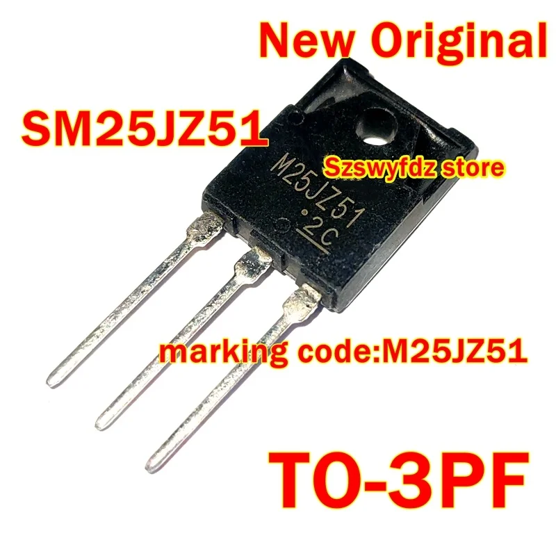 

1pcs to 100pcs TO-3PF New Original marking code:M25JZ51 Bidirectional thyristor ILICON plane type