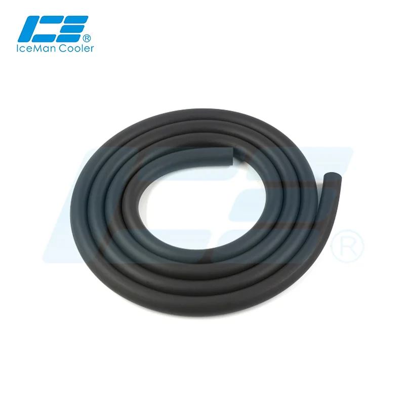 Imagem -02 - Icemancooler Epdm Tubo de Mangueira Preto Fosco para Servidor Estação de Trabalho Refrigeração a Água Loop Buildice-ste Stem 10x16 mm x 8