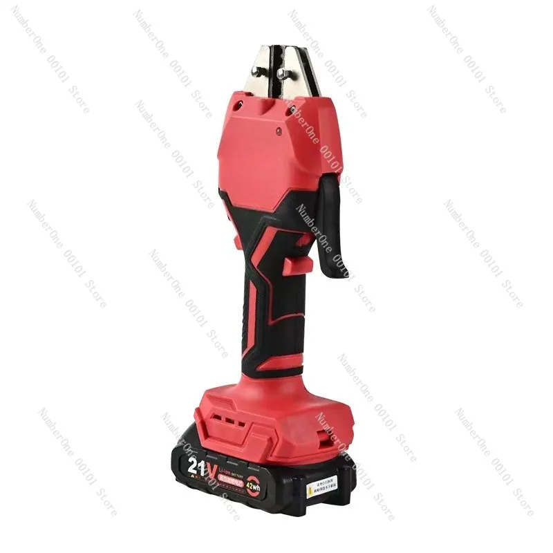 Rechargeable Electric Wire Crimping Tool Portable Terminal Crimper Pre Insulated Cable Clamp Lithium Battery Electrician Tool