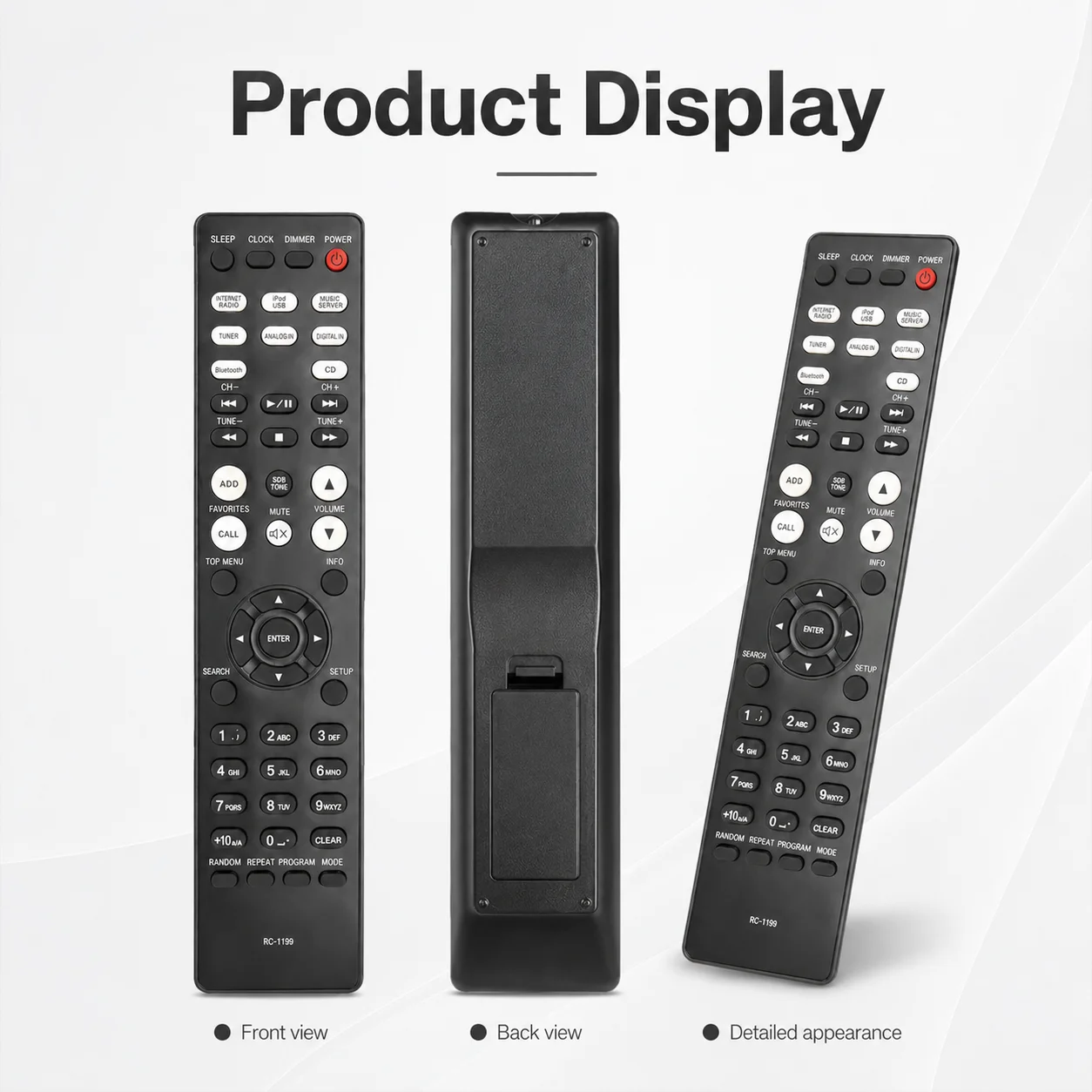 

Remote Control For DENON CEOL RC-1163 RC-1199 RCD-N10 RC-1222 Hi-Fi All-in-One Network CD Receiver