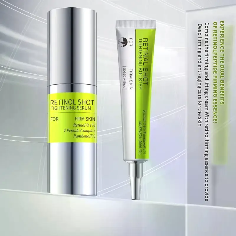 Instant Retinal Tightening Booster Firm Skin Eye Cream 15ml Face Serum 30ml Set Beauty Care Korean Original No Sag