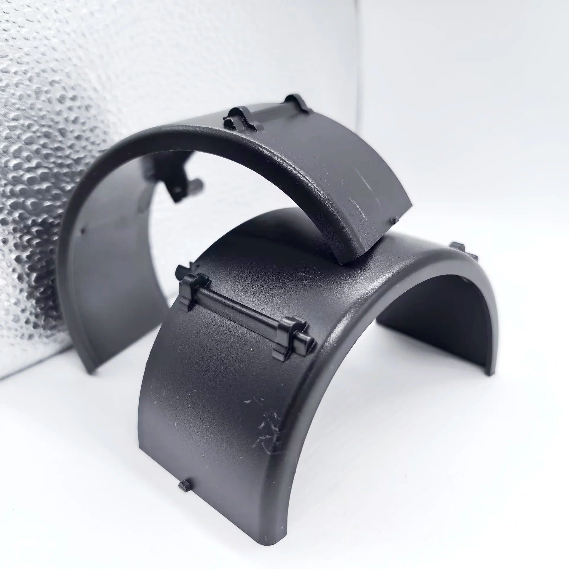 RC 1/14 Plastic Circular Fenders for Tamiya Mud Head Truck for Scania Actros Volvo MAN Tractor Trailer Tripper DIY Parts