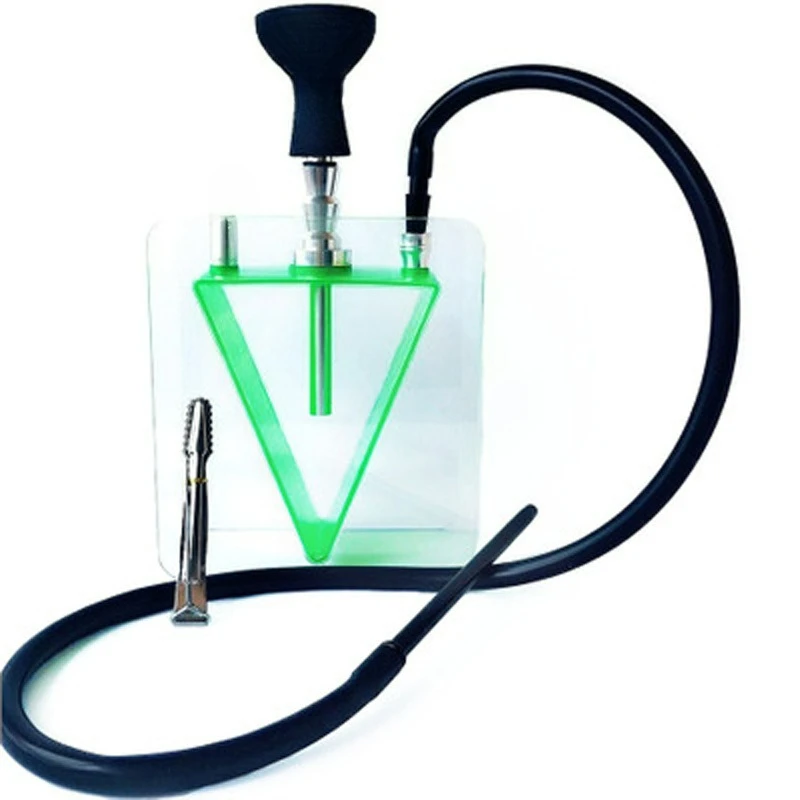 

Acrylic Shisha Pipe Hookah Kit With Silicone Bowl Hose Metal Tongs Spring Sheesha Cachimbas Sisha HChicha Hookah Shisha Pipe