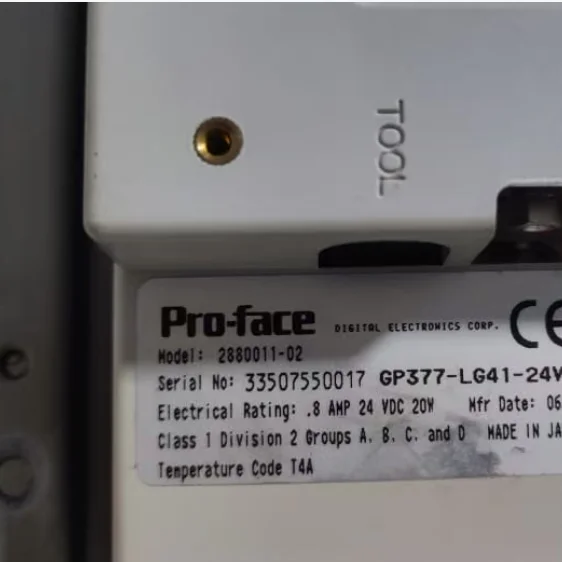 New Screen CTP PTR 8300 Display With Software Pro-face 2880011-02 Replacement Model 3280036-03 GP2301-LG41-24V