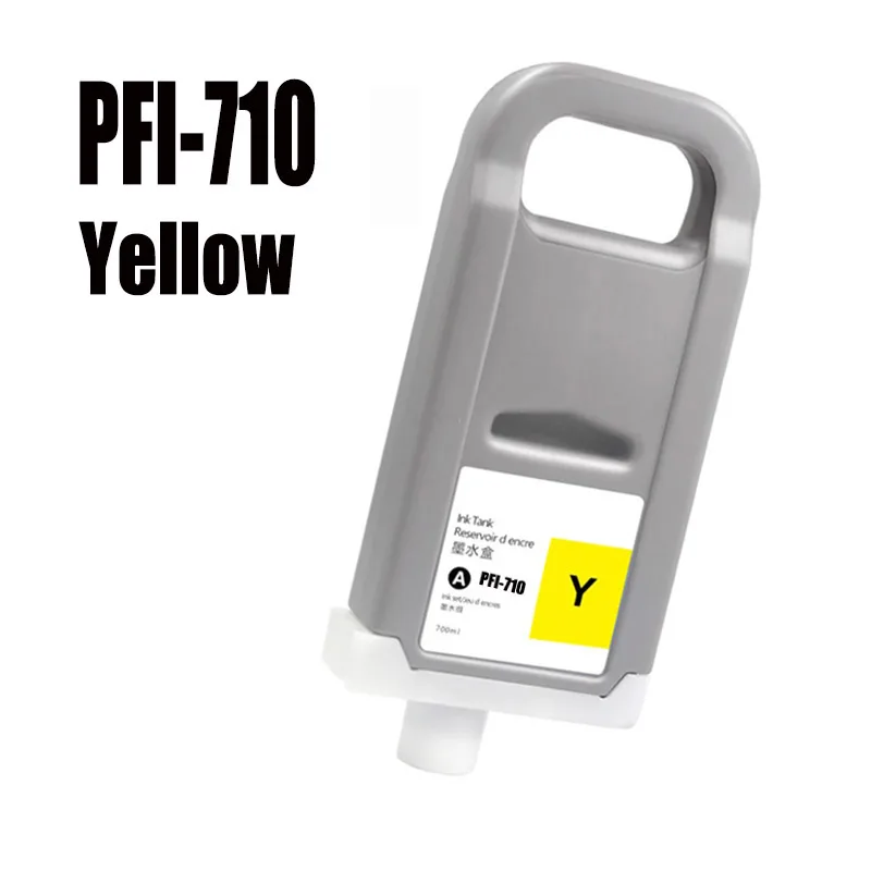 700ML Compatible Ink Cartridge PFI710 PFI-710 for Canon 710 TX2000 TX3000 TX4000 Printer - Replacement Cartridge