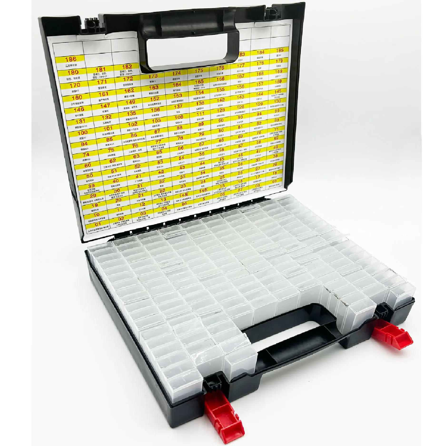 Key Blank Sorting boxes Collecting Storage Box for KD VVDI XHORSE Car Folding Flip key Blade Locksmith Tool