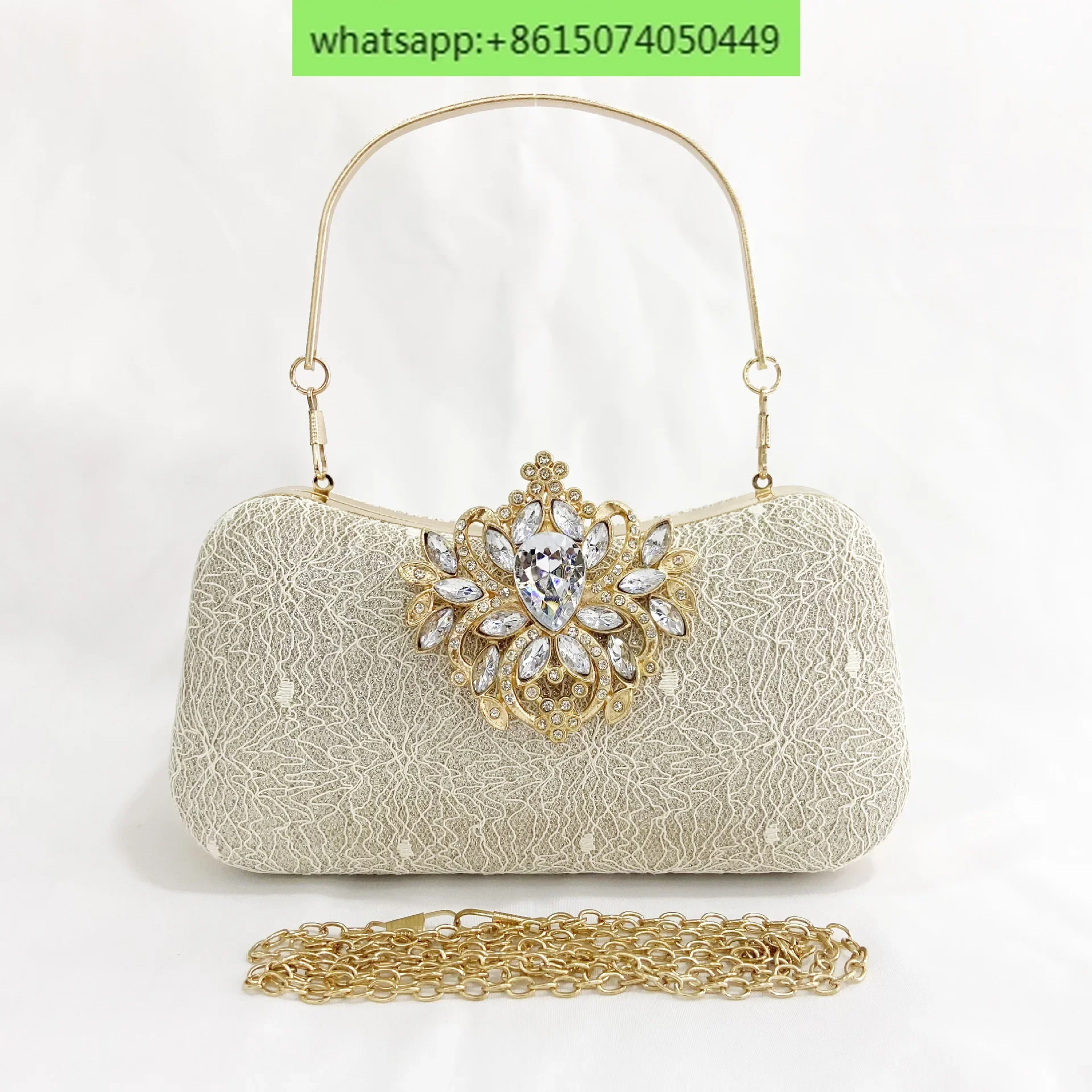 

Banquet bag, handbag, women's cheongsam , banquet dress , diamond inlaid evening , clutch bag