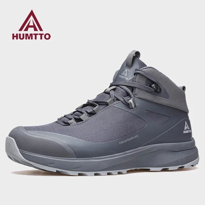 Humtto outdoor mountain climbing shoes men's Hiking boots Trekking shoes Snow Boots Shoes Sneakers Fur hunting Warm sneakers