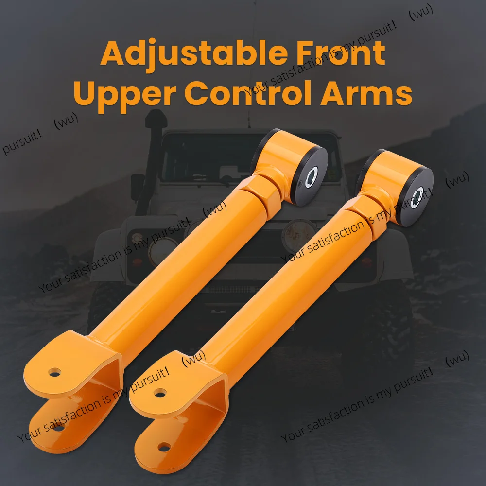4Pcs Front Upper & Lower Adjustable Control Arm for Jeep Cherokee XJ 1986-2001 for Jeep Grand Cherokee 99-04