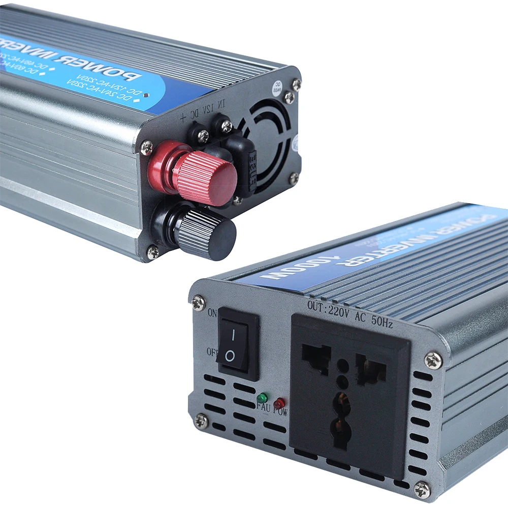 1000W Car Inverter 12V 220V Dc to Ac Voltage Transformer Converter Rv Vehicle Modified Sine Wave Power Inverter view 6