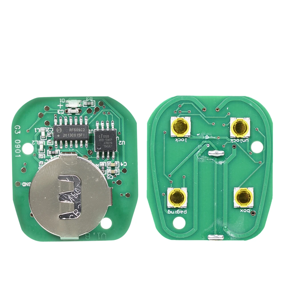 KEYYOU 315Mhz KOBUT1BT zdalny kluczyk do chevroleta Blazer S10 Silverado Suburban Tahoe GMC Jimmy Safari dostęp bezkluczykowy brelok do klucza