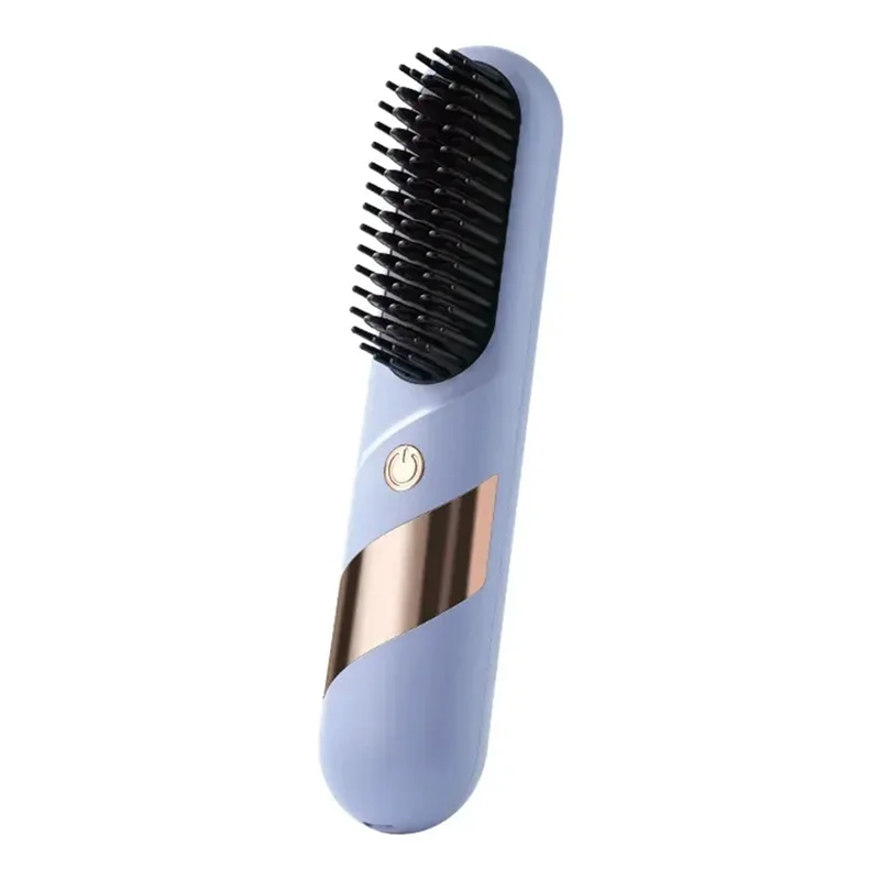 ABVI-Negative  Hair Care No Damage To Comb Roll Straight Dual-Use Negative  Liquid Crystal Small Splint