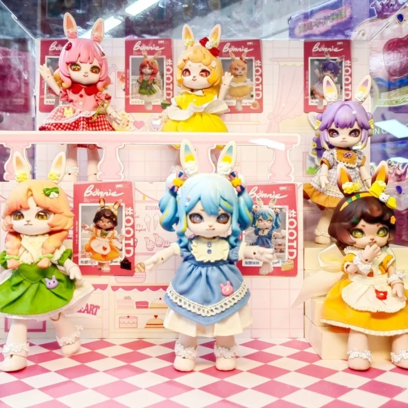 

Bonnie Blind Box Toys Cute 1/12 Bjd Obtisu11 Jointed Doll Mystery Surprise Box Action Figure Kawaii Dolls Girls Christmas Gift