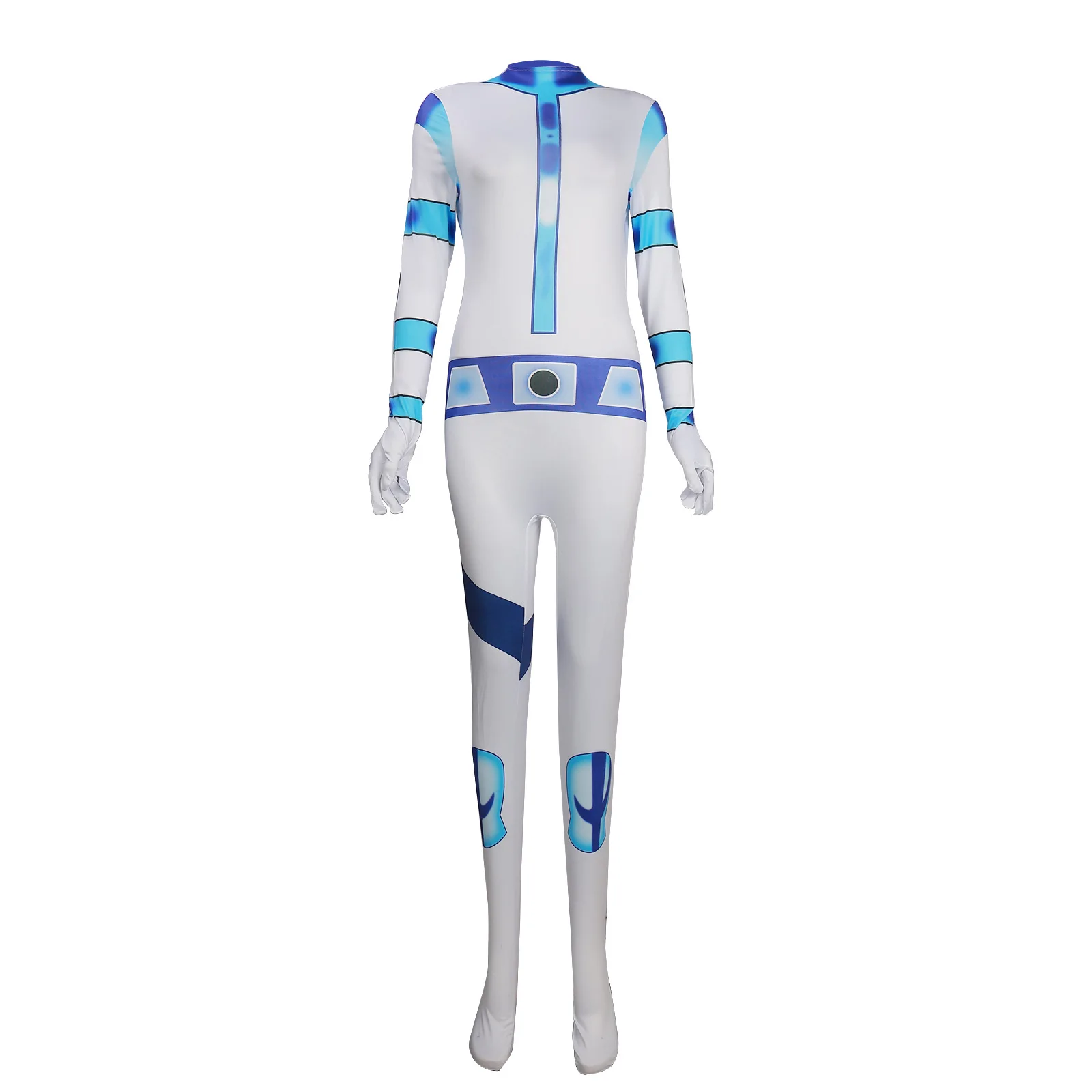 

Anime Spicy Girls Cosplay Costume Kim Cosplay Tight Stage One-Piece Performance Costume C-Set