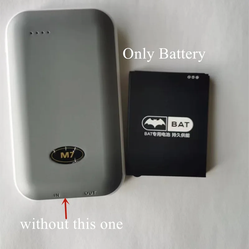 bat-M7S battery  3.7V 3000mAh  Li-ion Batteries (just battery)