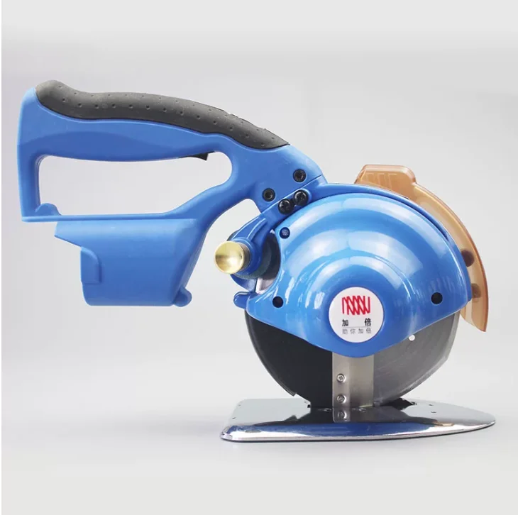 Rechargeable Electric Rotary Cutter, Lithium Battery Fabric Leather Cutting Tool for Thick Materials