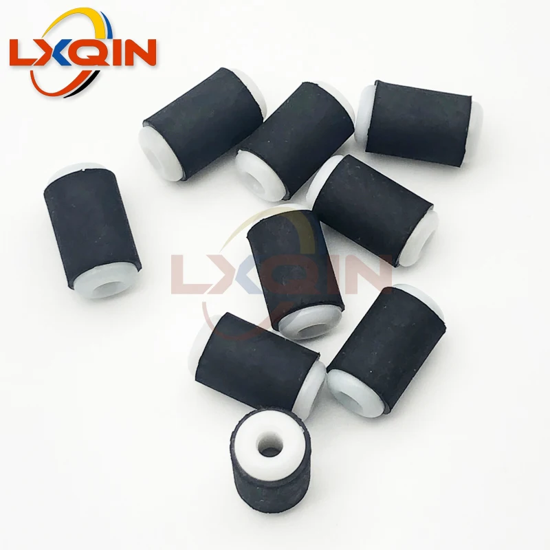 أجزاء الطابعة LXQIN قرصة الأسطوانة 18x10x3 مللي متر ورقة المطاط الأسطوانة للطابعة Allwin Human Yaselan Xuli النافثة للحبر