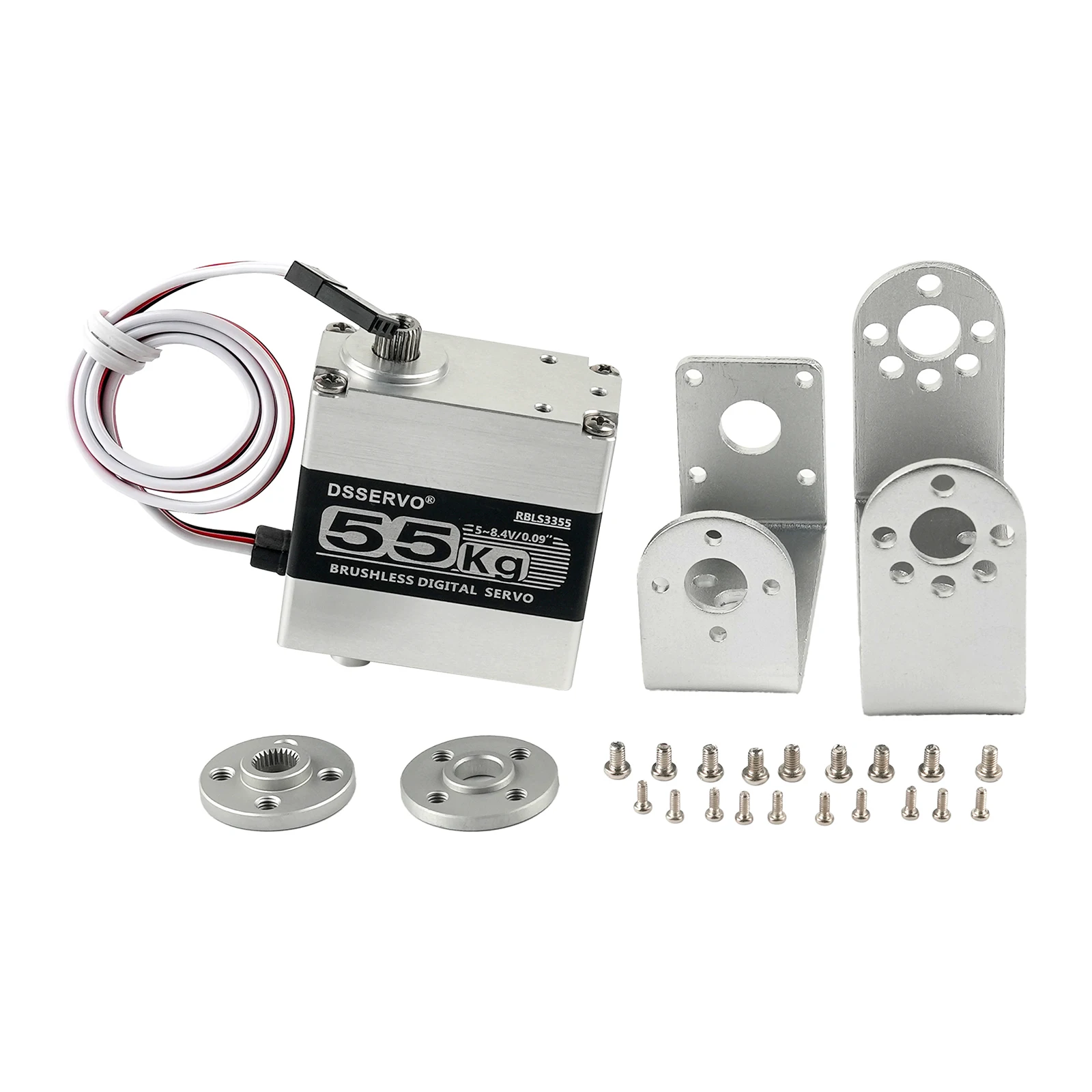 Servo digital de motor sin esc - Robot Arm Metal reseña y precio